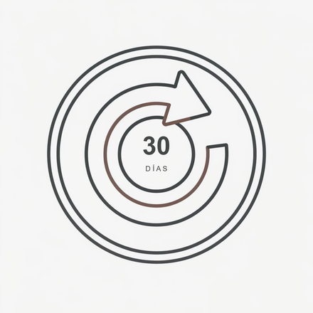 Sello de 30 días para devolverla